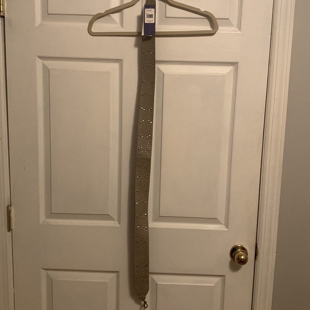 Rebecca Minkoff gray studded strap NWT - Picture 6 of 6